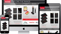 Sandisk microsite