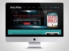 Website design for Daisy White Author