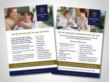 Marketing flyer design for Gozone Care